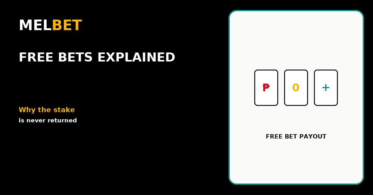 How free bets work and why the stake is not returned