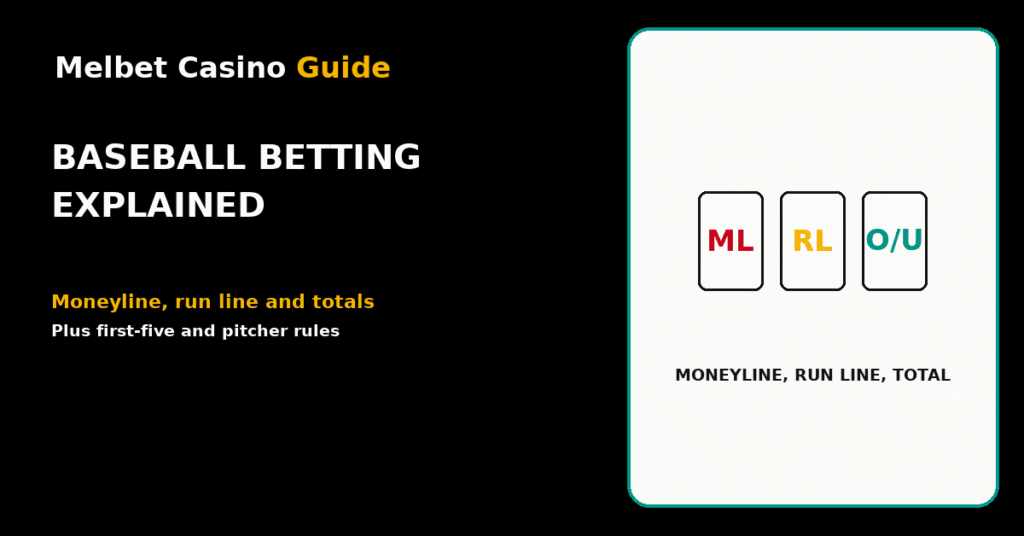 Baseball betting explained: moneyline, run line and totals