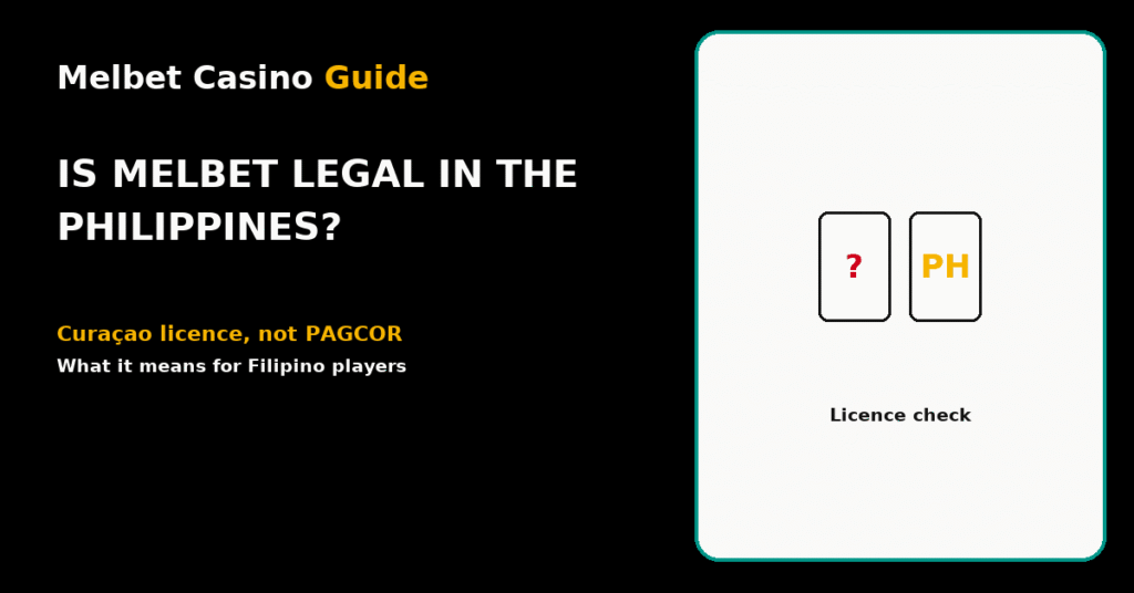 Is Melbet legal in the Philippines featured graphic